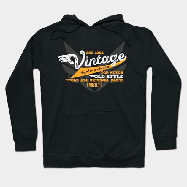 Vintage 1962 Hoodie by Diannas